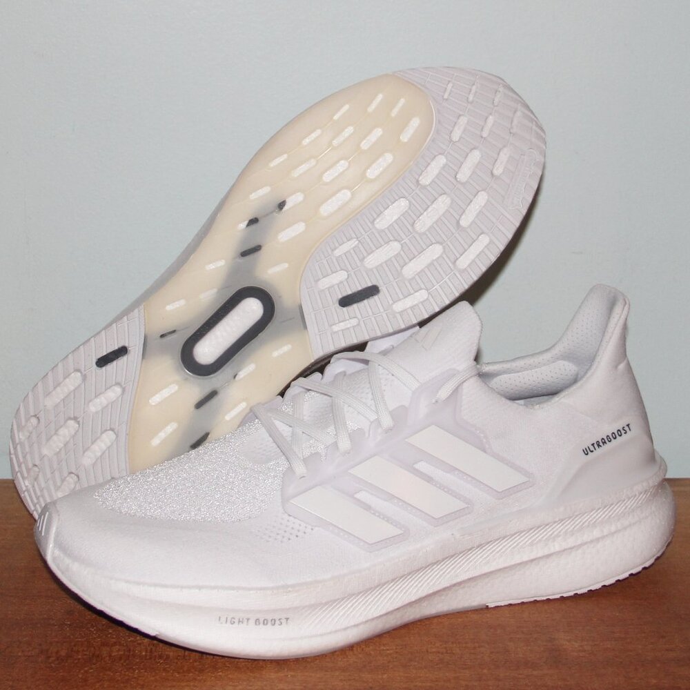Adidas UltraBoost 5 Triple White Running Shoes Men 14